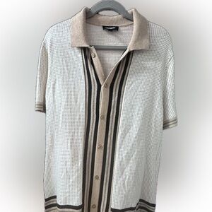 Men’s Express short sleeve sweater cardigan